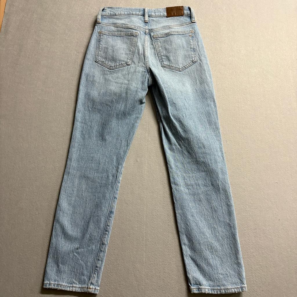 Madewell The Perfect Vintage Jean Womens 25 Light Wash High Rise Denim