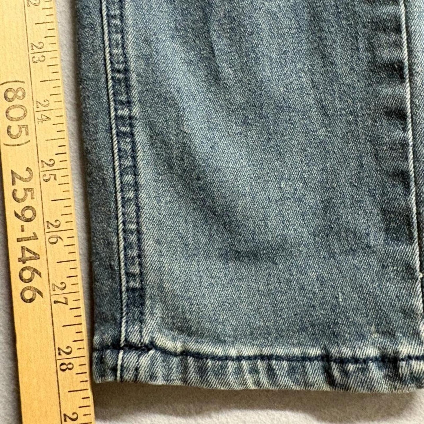 Smith and Mills Denim Stretch Jeans Mens Size 29 Blue Slim Straight Fit