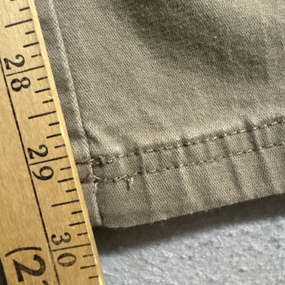 Weatherproof Mens Chino Pants Size 40x32 Stretch Casual Pants Walnut Brown