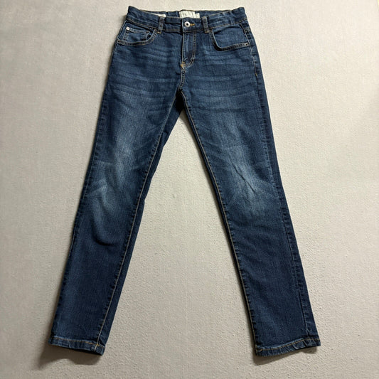 Lucky Brand Authentic Skinny Stretch Jeans Boys Size 14 Dark Wash Denim