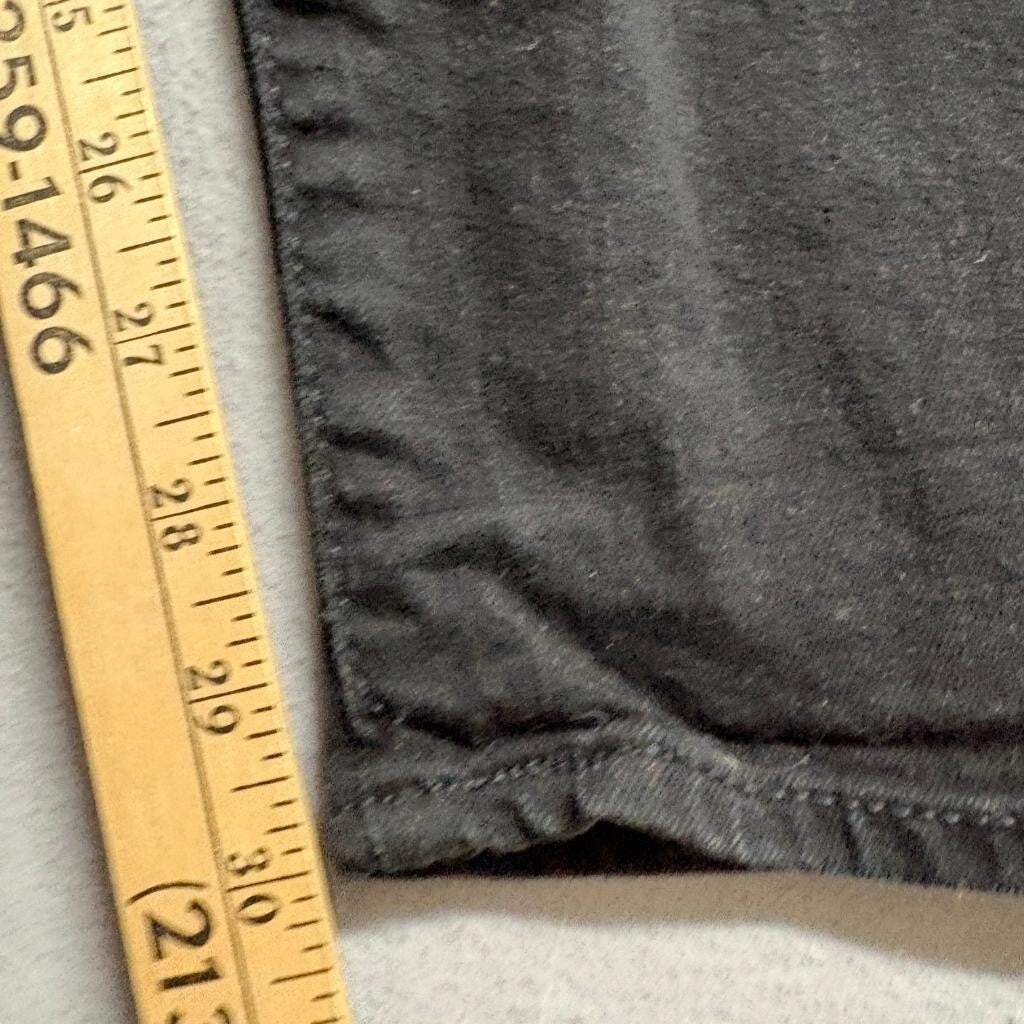 Levis 511 Slim Fit Black Jeans Mens 33x32 Actual 33x30 Stretch Denim