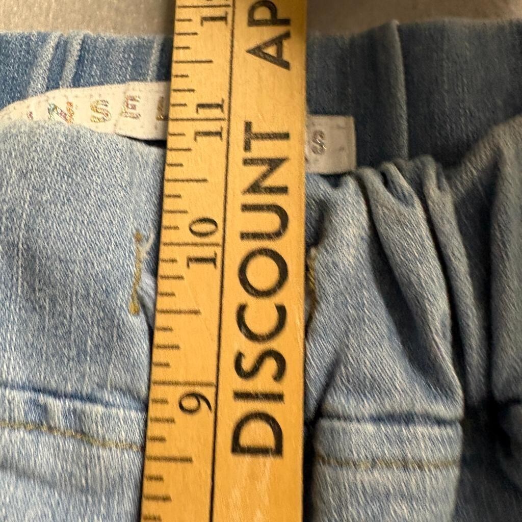 Tinsel Town Denim Joggers Womens Small Blue Stretch Cargo Utility Jeans Pants