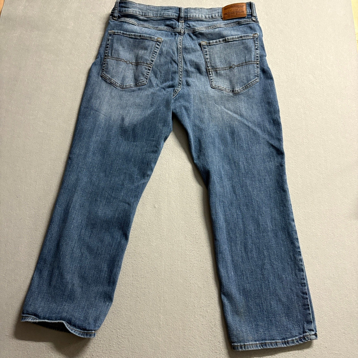 Lucky Brand 223 Straight Fit Jeans Mens 36x30 Medium Wash Denim Stretch Pants