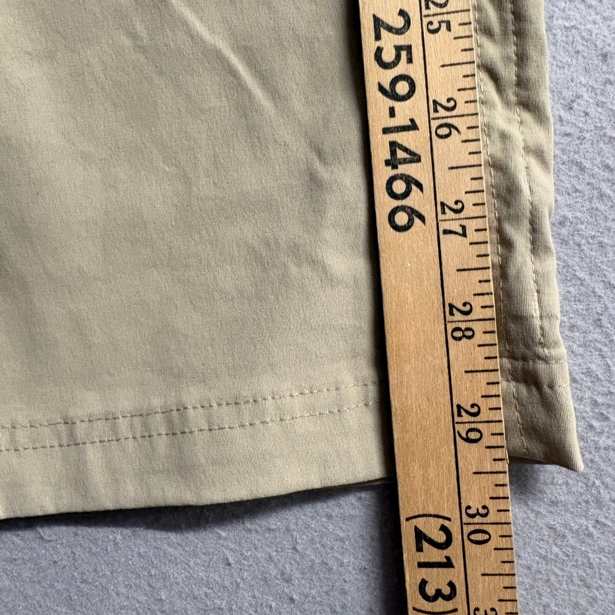 Eddie Bauer Womens 12 Capri Pants Beige Nylon Spandex Stretch Hiking Outdoor