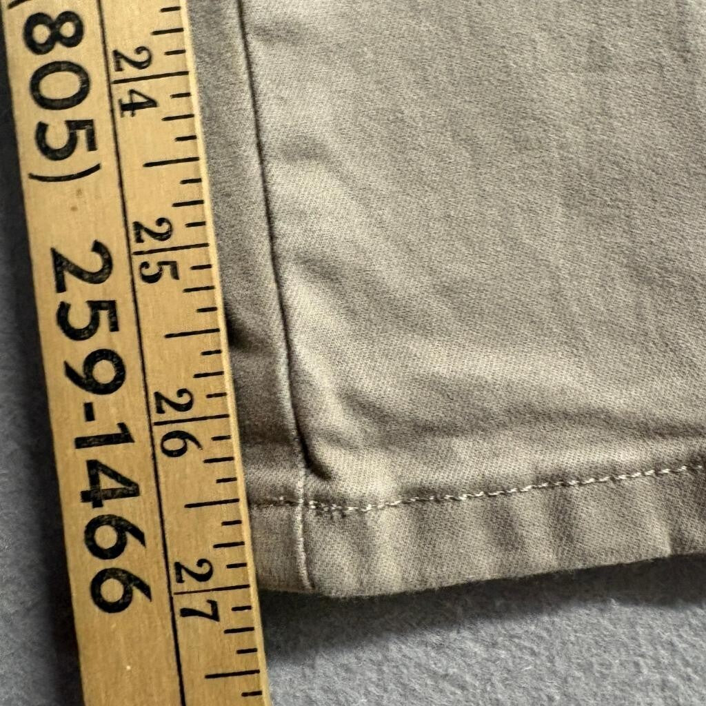 Democracy Ab Technology Cargo Pants Womens Size 8 Beige Khaki Stretch Straight