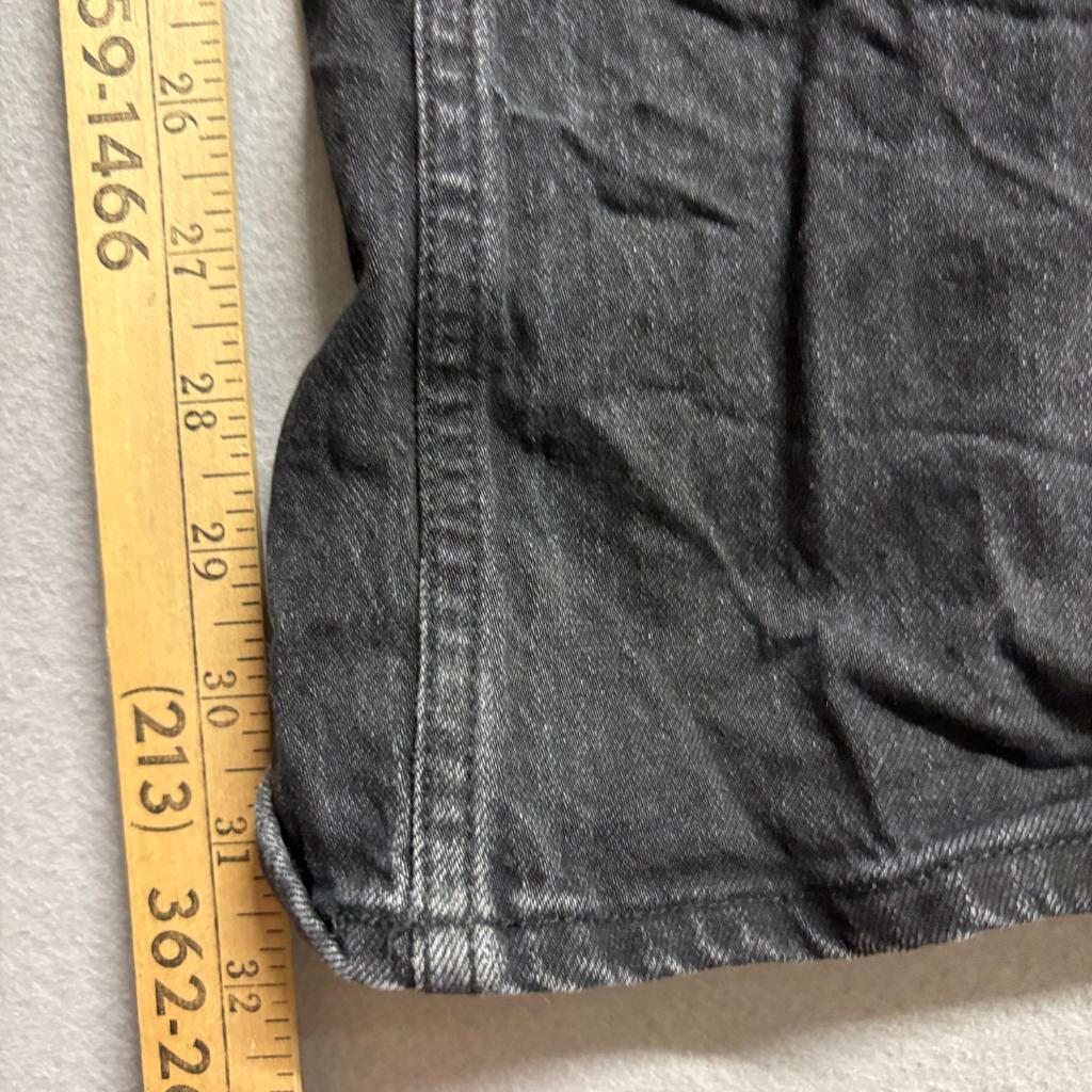 Abercrombie & Fitch Bootcut Jeans Womens 27 Mid Rise Black Denim Stretch