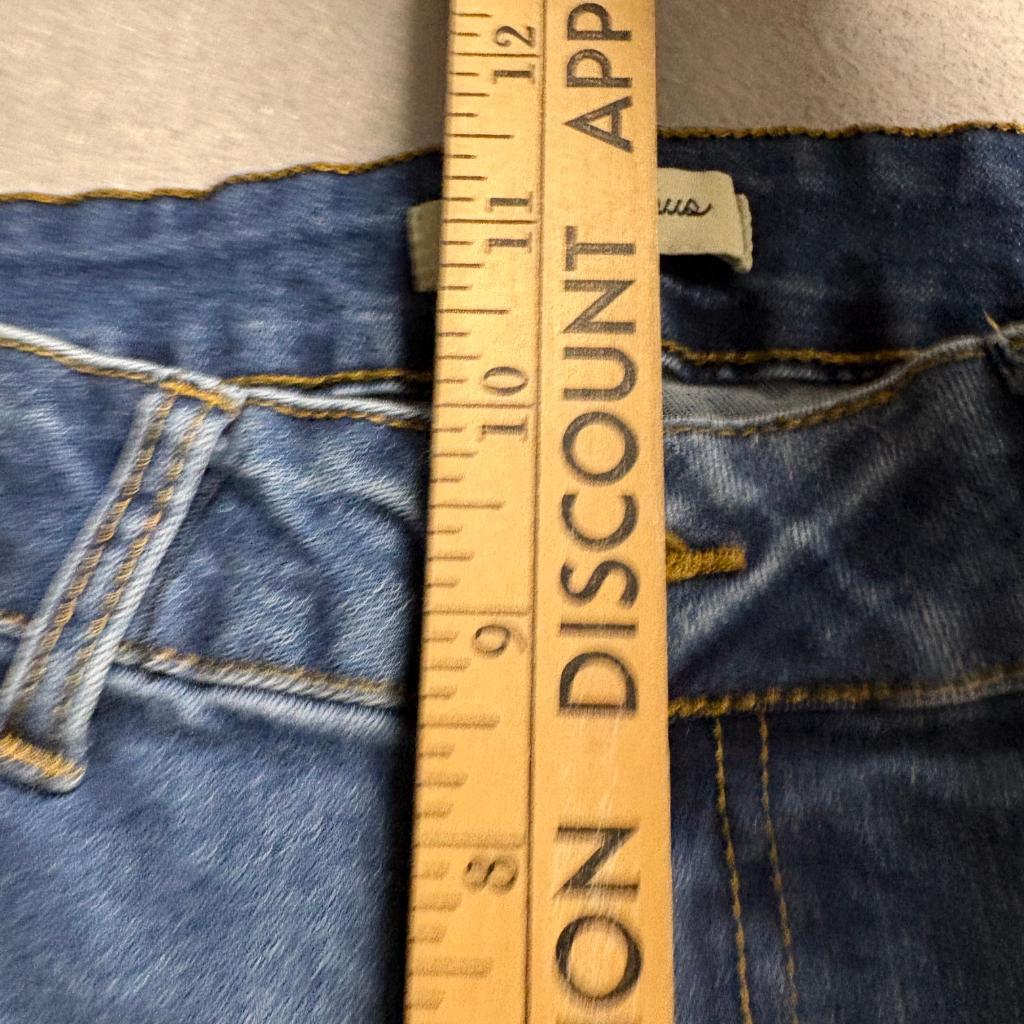 Sexy Fabulous Cargo Jeans Womens Size 9 Blue Denim High Rise Straight Leg