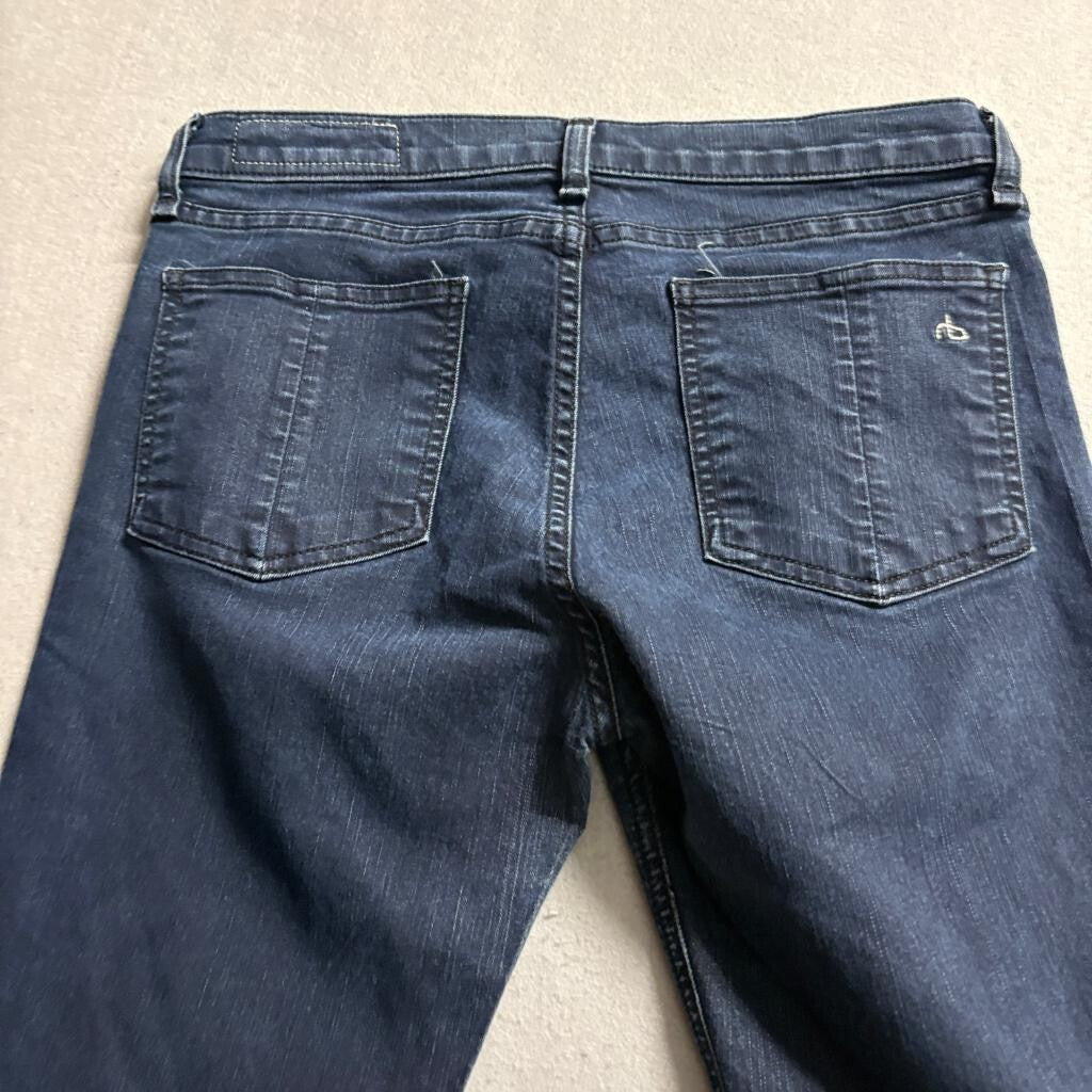 Rag & Bone Jean Womens 30 Midnight Blue Legging Skinny Stretch Denim Jeans