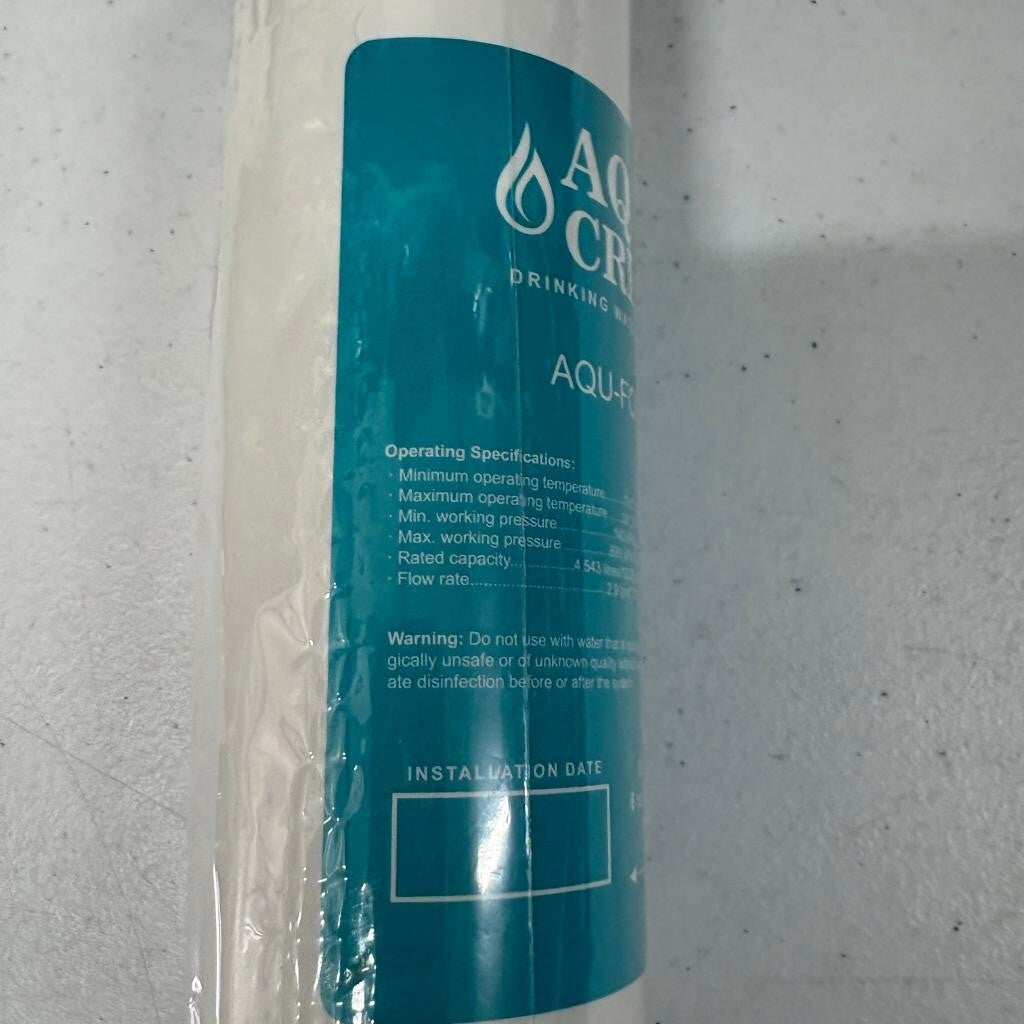 Aqua Crest AQU-FQSLF Replacement Drinking Water Filter Under Sink 1200 Gallons