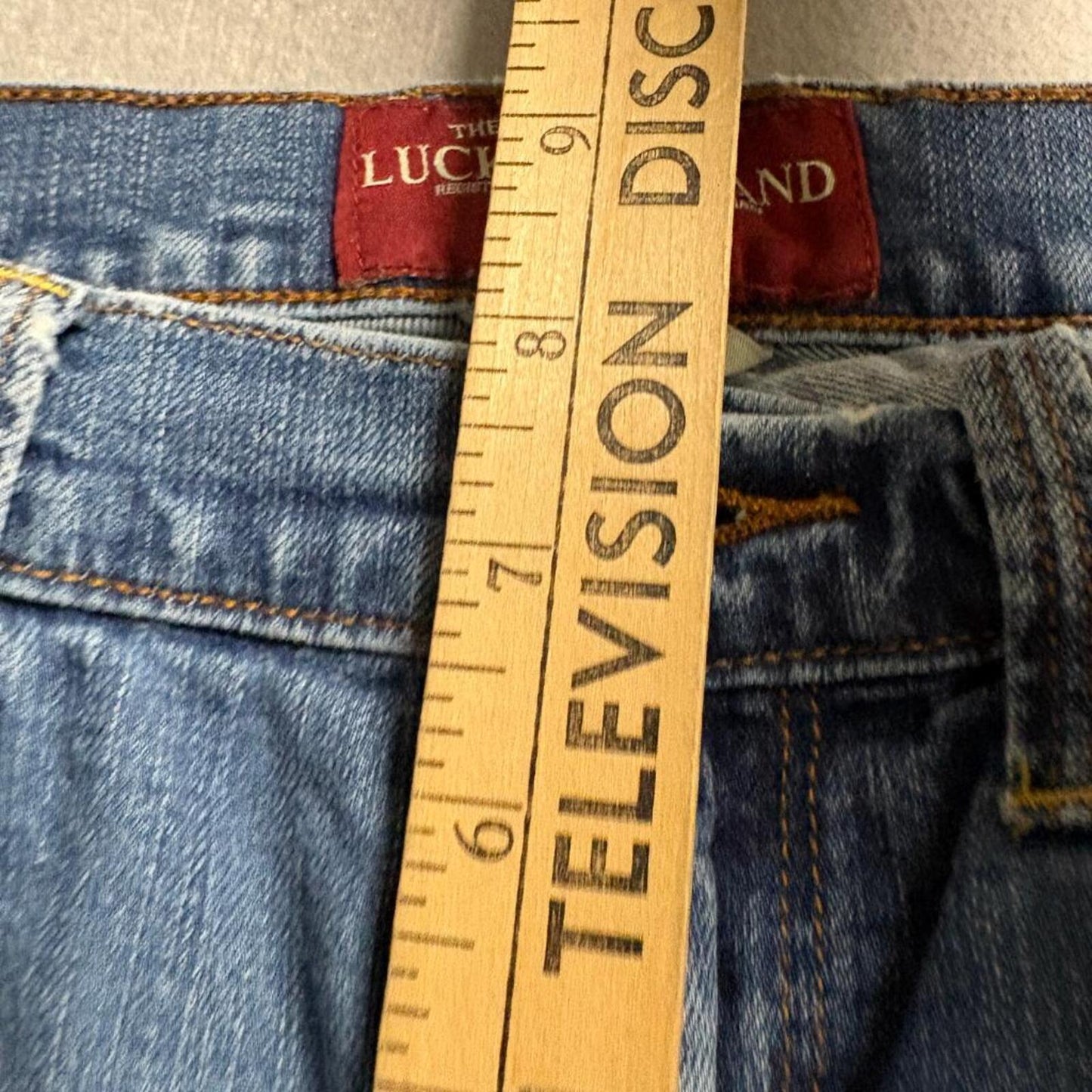 Lucky Brand Sofia Straight Jeans Womens Size 8 29 Regular Blue Denim Mid Rise