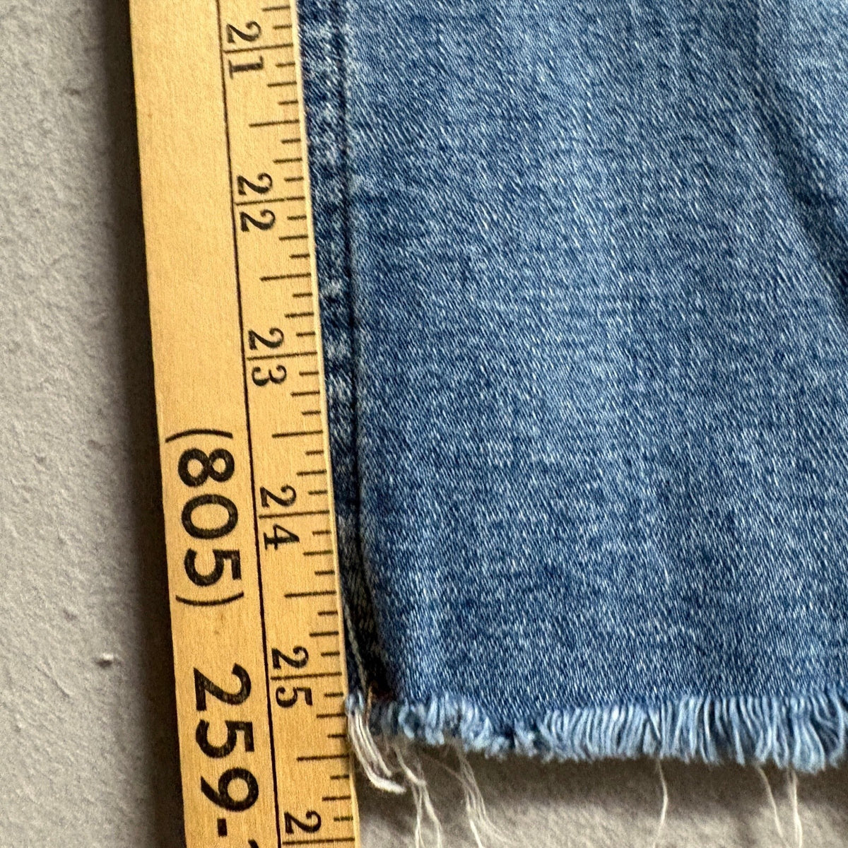 Kenneth Cole New York Jeans Womens 10 Blue Denim High Rise Exposed Button Fly