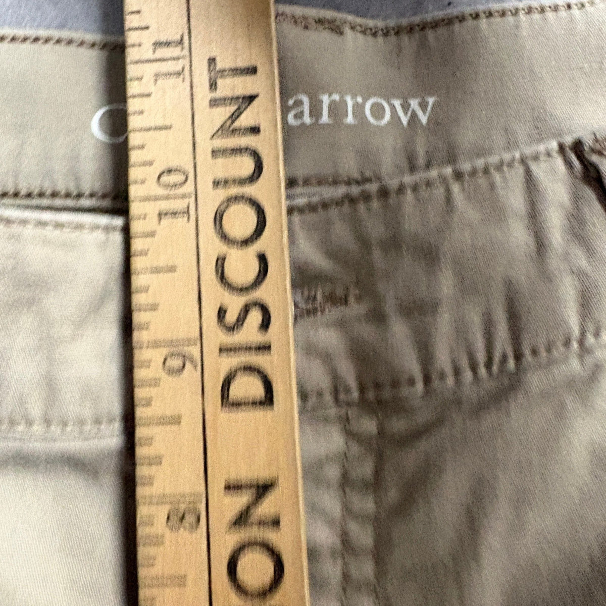 Croft & Barrow Bermuda Shorts Womens 10 Khaki Tan Stretch Natural Fit Capris