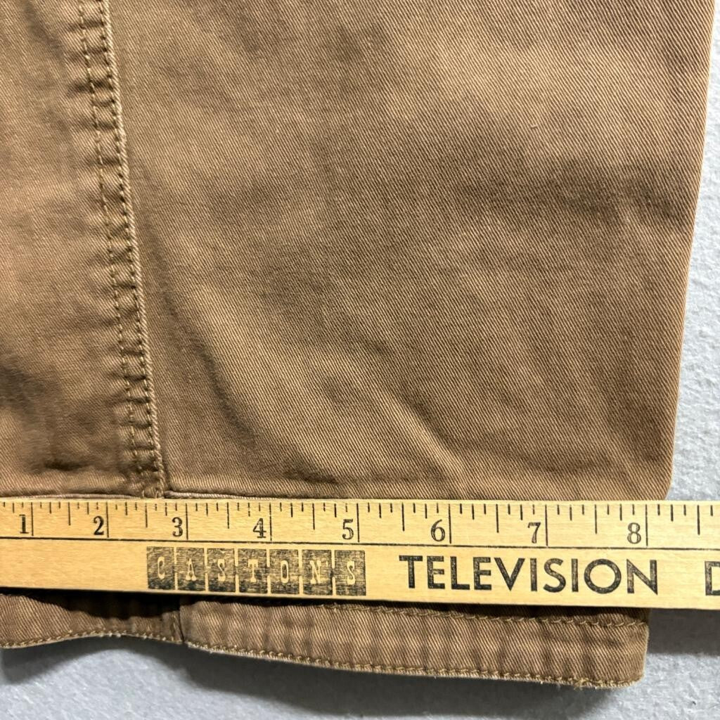 Abercrombie & Fitch Mens Cargo Pants 32x32 Brown Cotton Multi Pocket Vintage