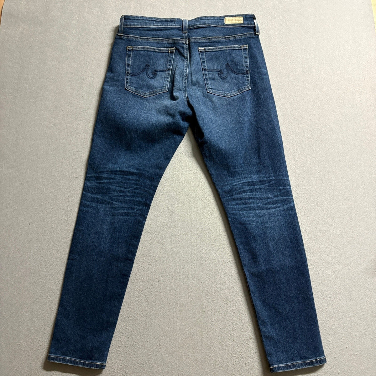 AG Adriano Goldschmied The Farrah Skinny Ankle Jeans Womens Size 33 High Rise
