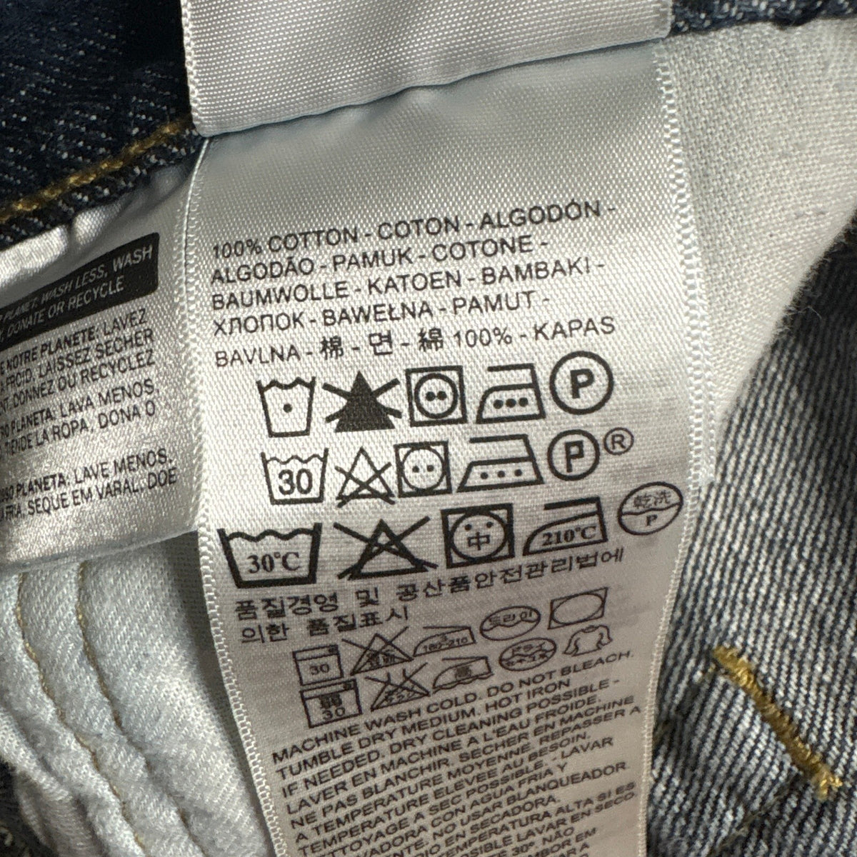 Levi's 559 Relaxed Straight Fit Jeans Mens Size 38x30 Blue Denim Pants W38 L30