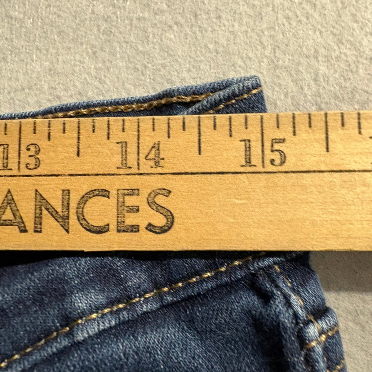 Levis 515 Bootcut Jeans Womens 28 Blue Denim Medium Wash Mid Rise Crop Stretch