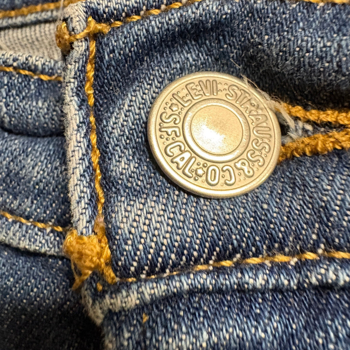 Levi's Mile High Super Skinny Jeans Womens 28 Blue Denim High Rise Stretch