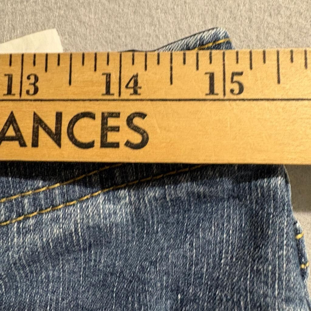 Gloria Vanderbilt Womens Capri Jeans Size 6 Blue Denim Stretch Cropped Pants