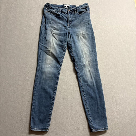 William Rast Sculpted Highrise Skinny Jeans Womens 29 Blue Denim Stretch