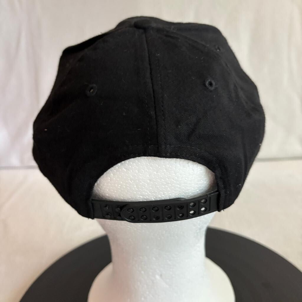 Vintage Super Bowl XXXIV 2000 Atlanta Georgia Logo 7 Snapback Hat Cap Black