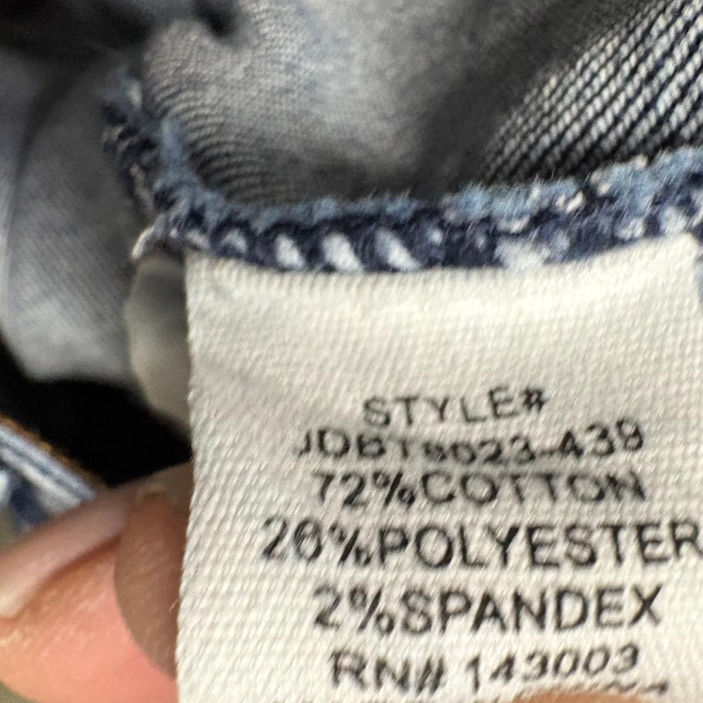 Love Soho Denim Flare Jeans Womens Size 00 Blue Stretch Low Rise Bell Bottom
