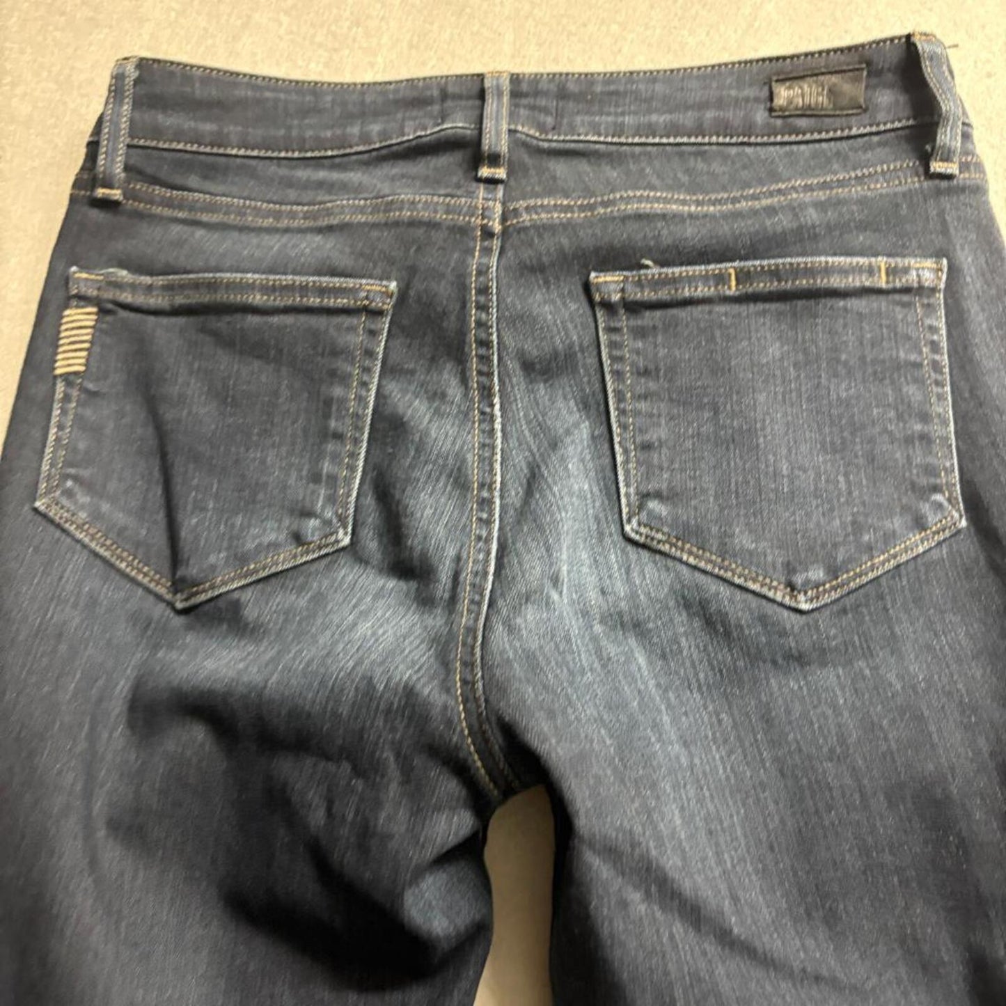 Paige Hoxton Ultra Skinny Jeans Womens 26 Dark Wash High Rise Denim