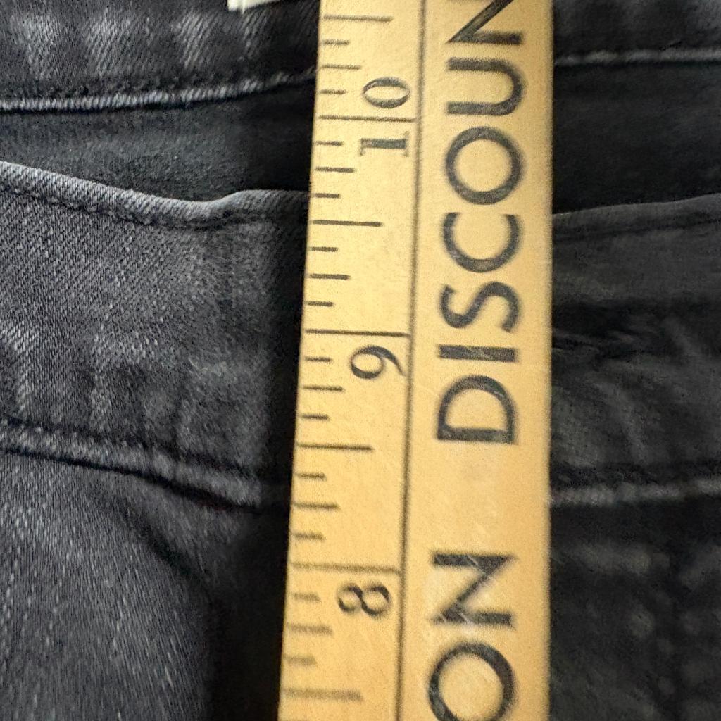 Levis 314 Shaping Straight Jeans Womens 34 Black Stretch Denim Pants