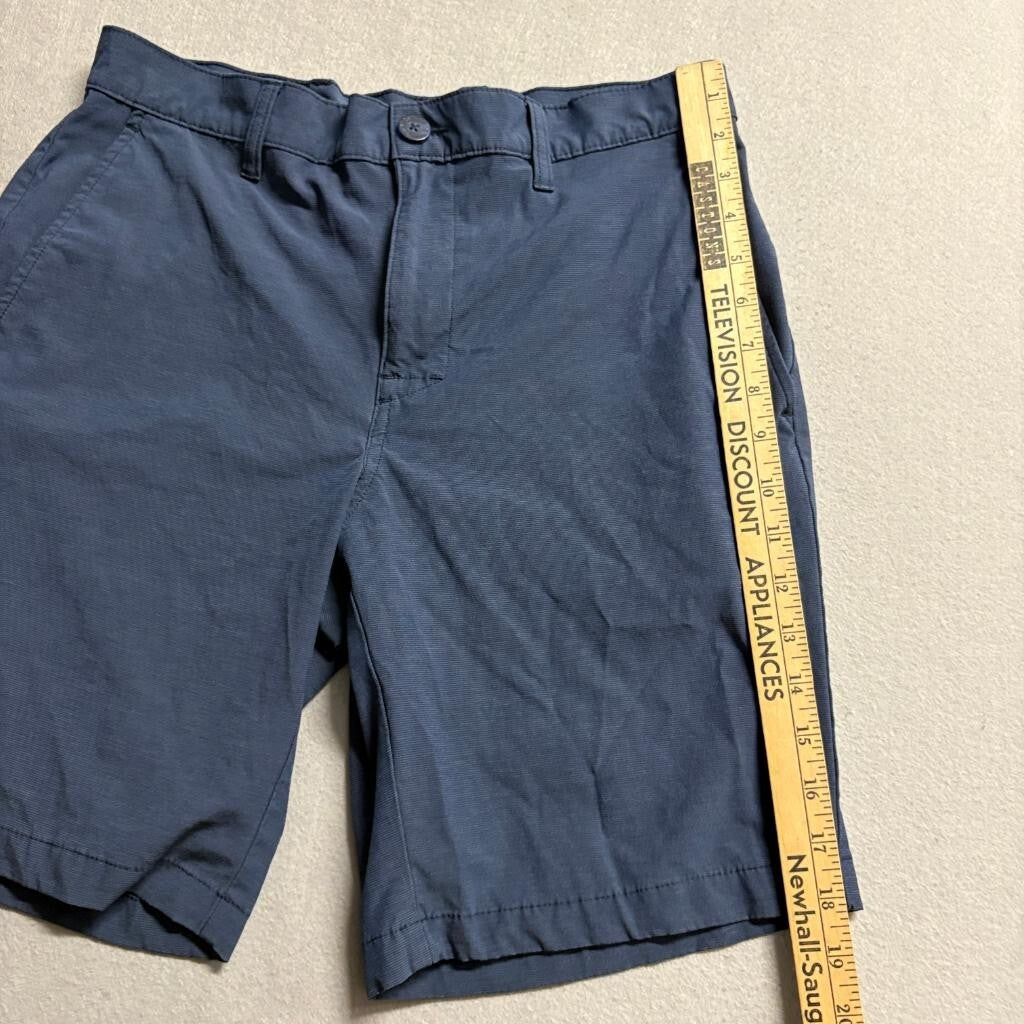 Callaway Golf Shorts Mens 32 Blue Flat Front Performance Stretch Chino