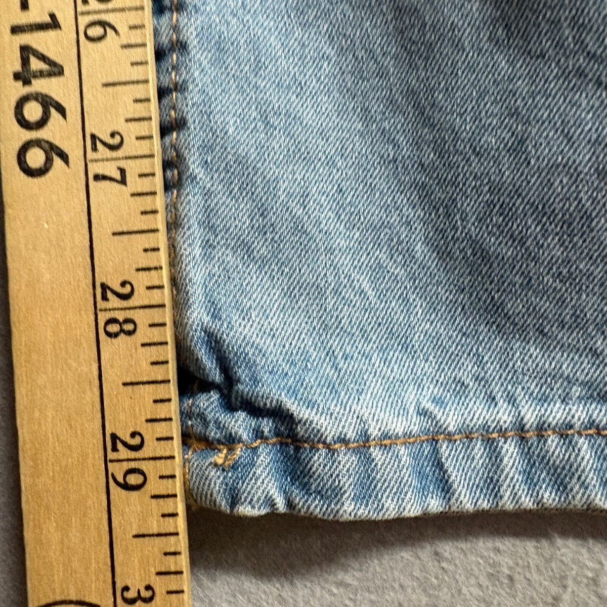 Scoop Womens Baggy Wide Leg Jeans Size 16 Vintage Drape Denim Light Wash New