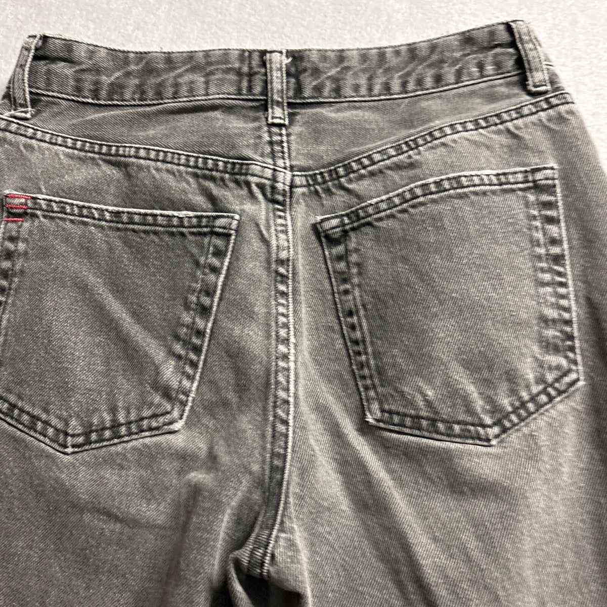 BDG Urban Outfitters Mom Jeans Womens W25 High Rise Tapered Charcoal Black Denim