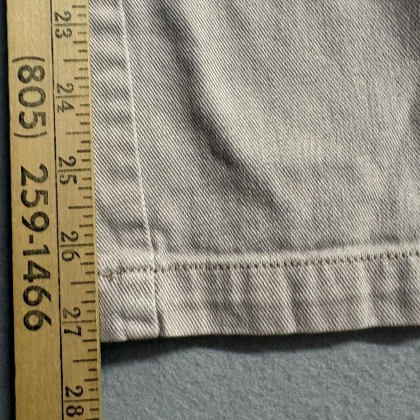 H&M Divided Cargo Pants Womens US 0 Beige Cotton Wide Leg Utility Pockets