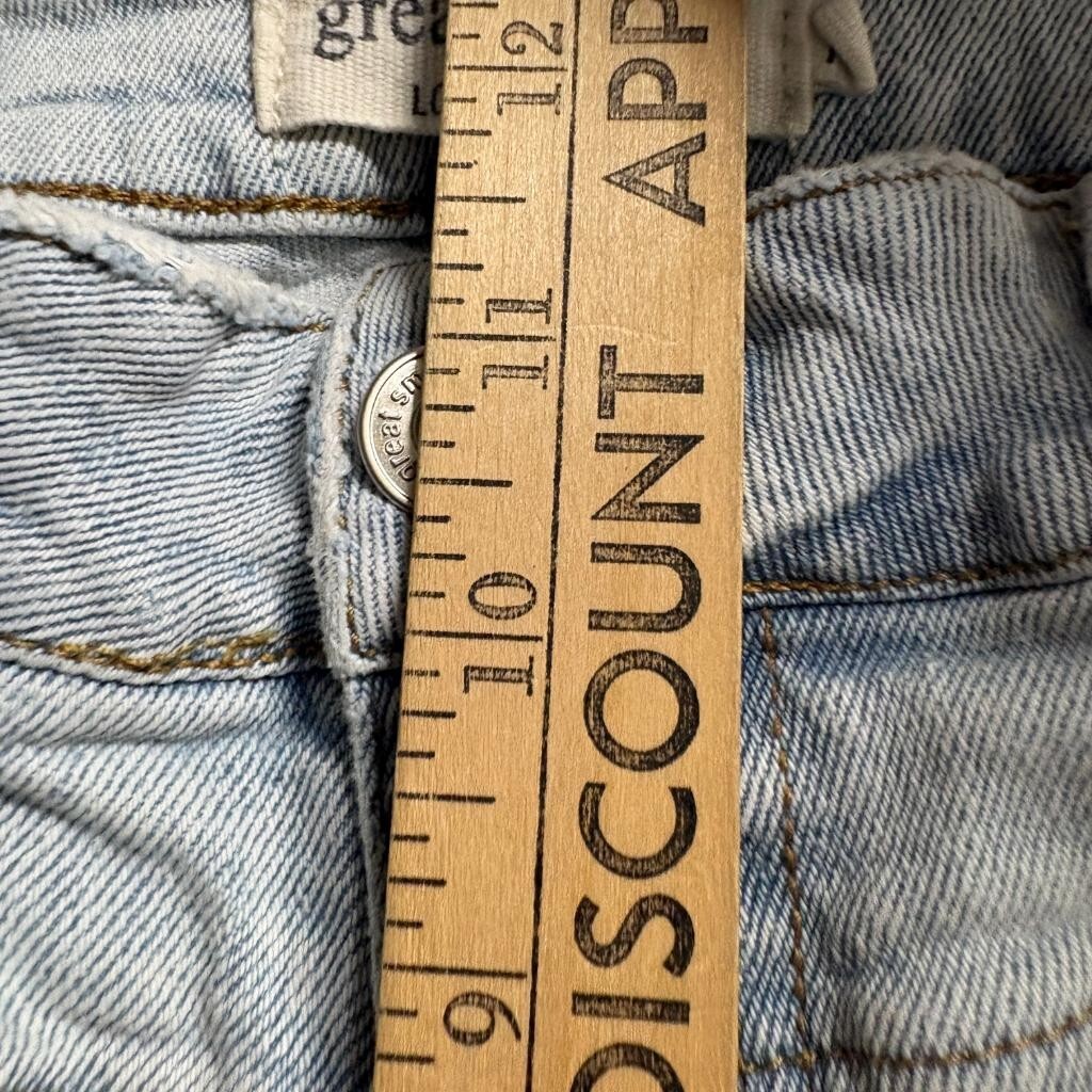 Great Smoky Los Angeles Mom Jeans Womens Size 11 Light Wash High Rise Denim