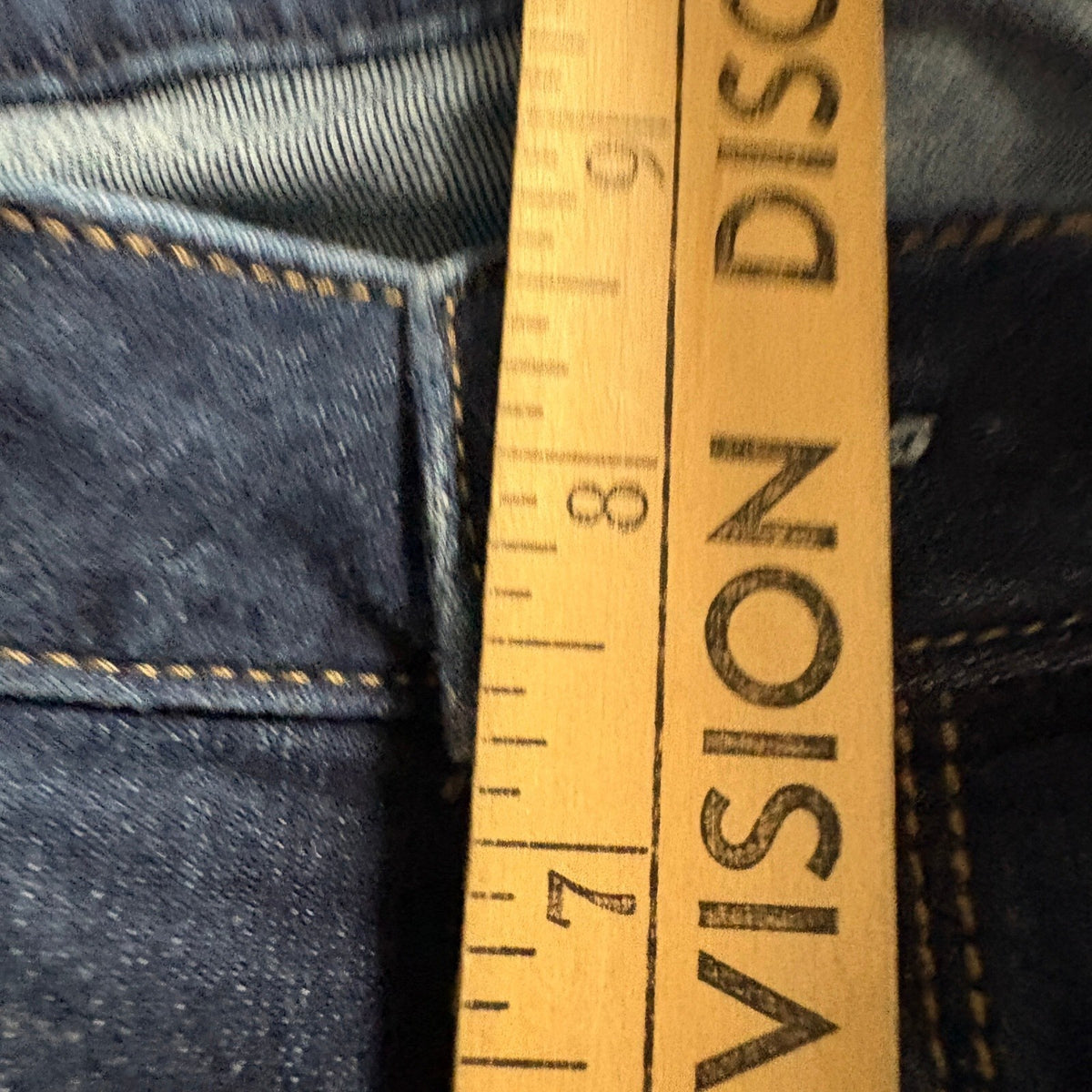 Arizona Jean Co Bootcut Jeans Womens Size 7 Mid Rise Blue Denim Stretch