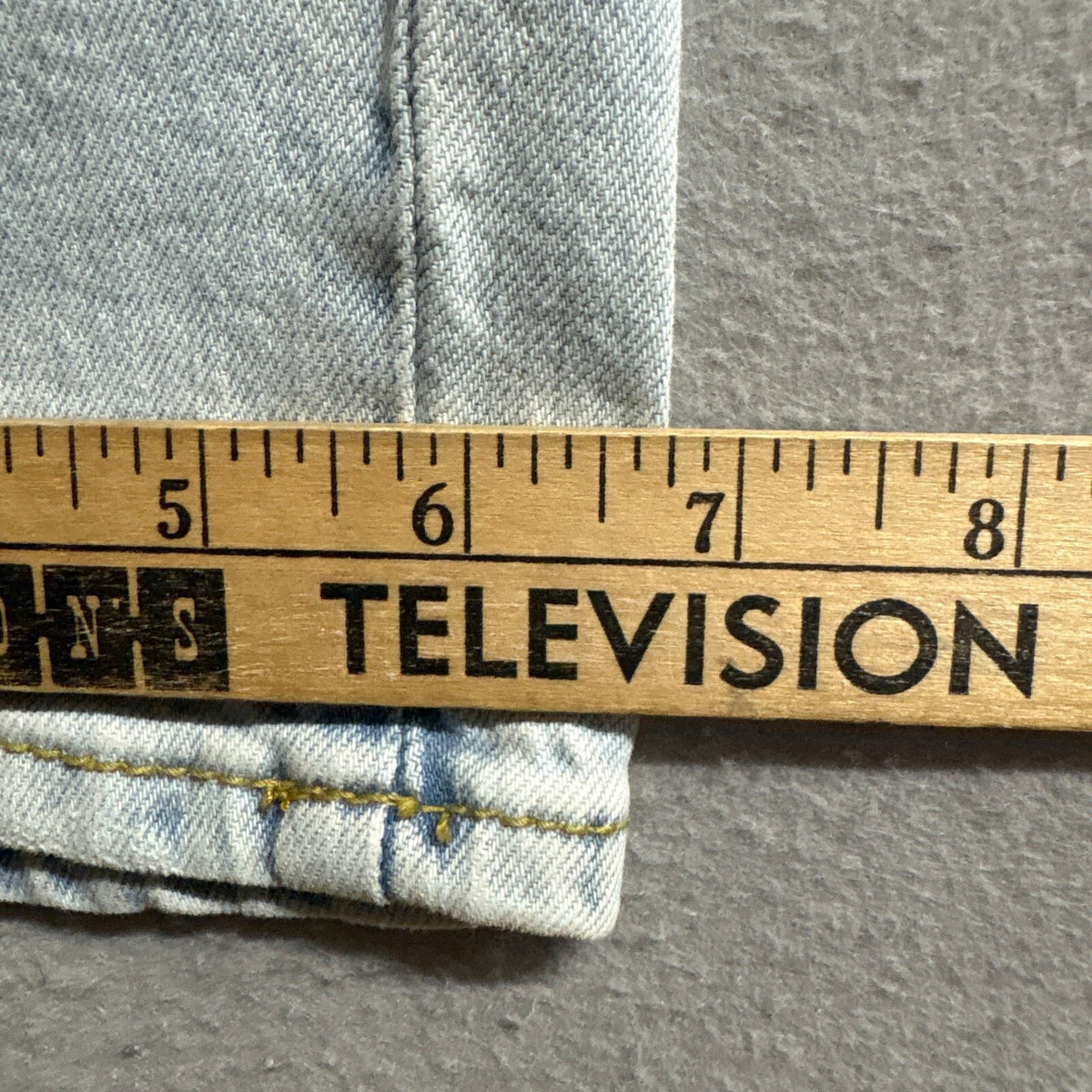 Universal Thread High Rise Slim Straight Jeans Womens 8/29R Light Wash Seamed