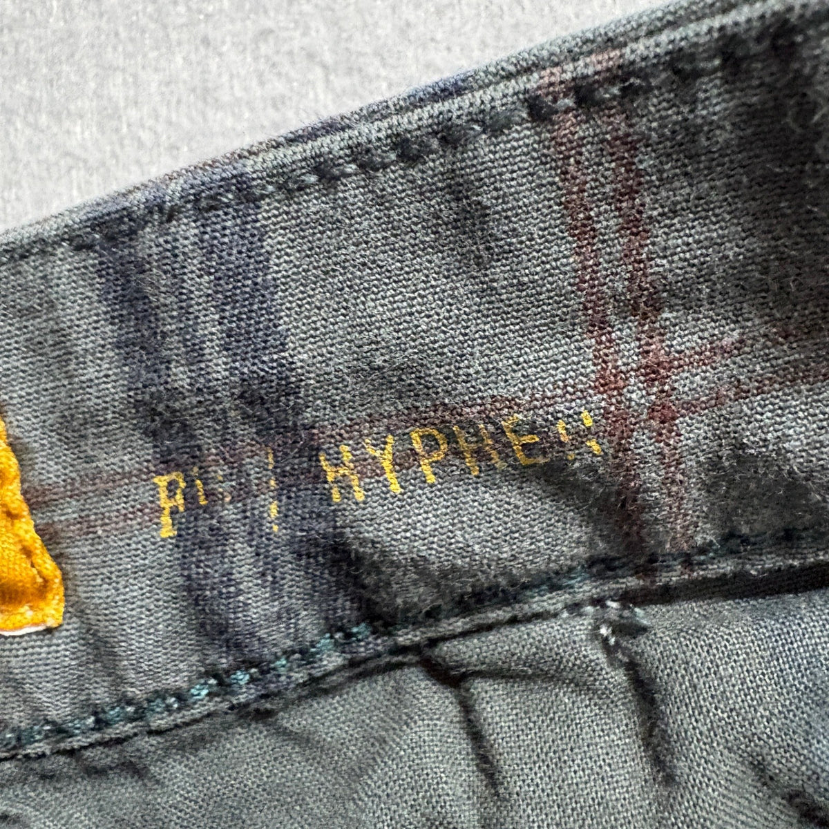 Pilcro and the Letterpress Plaid Pants Size 26 Gray Cotton Stretch Chino Cords