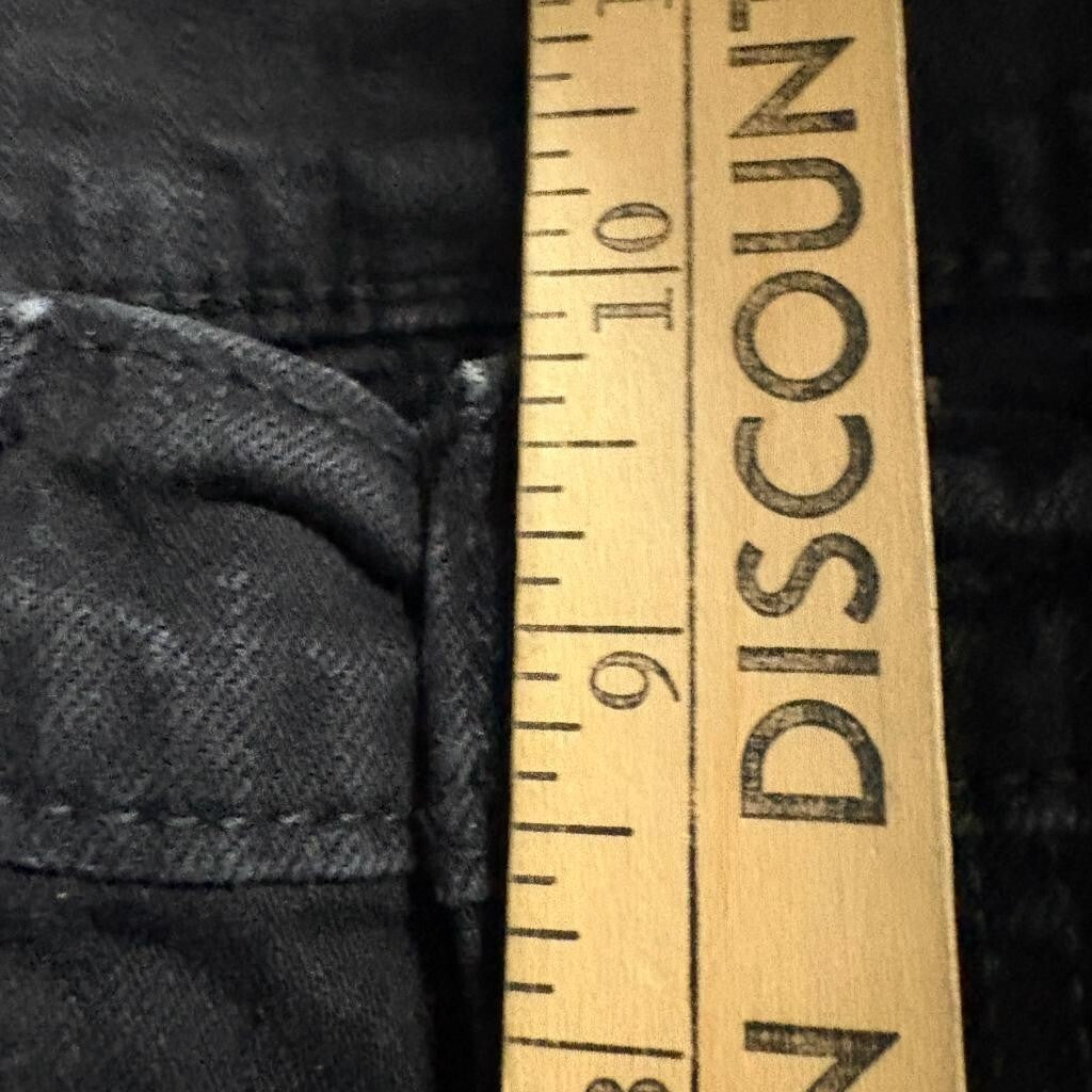 Levi's 512 Slim Taper Jeans Mens 32x30 Black Denim Stretch Pants PC9-28833-0287