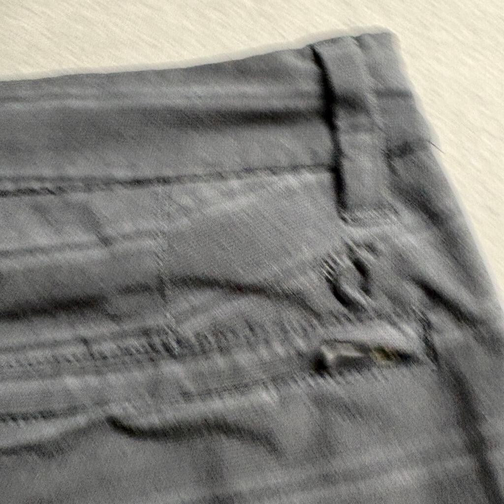 Hang Ten Mens Hybrid Shorts Size 32 Gray Striped Boardshorts Walk Shorts