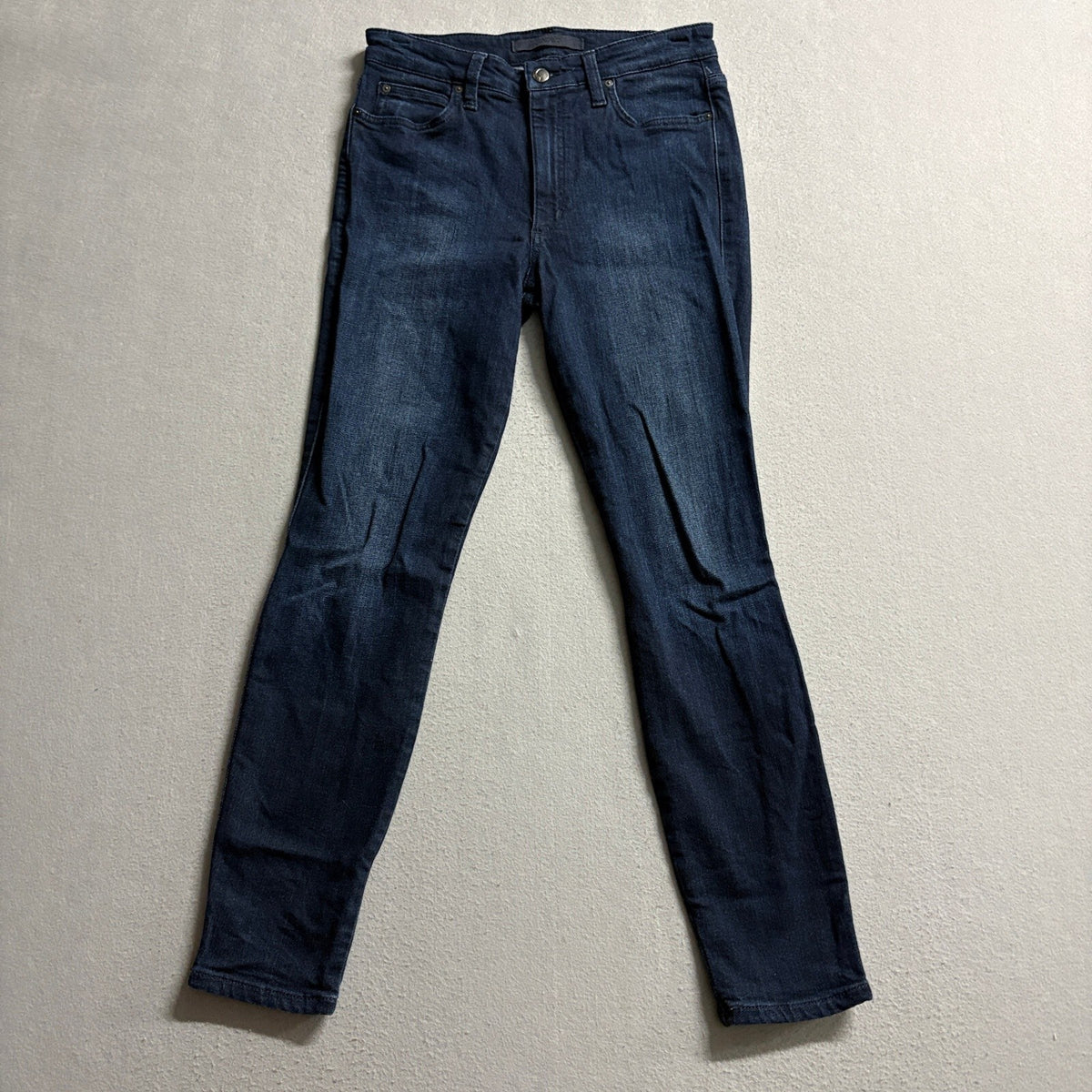 Joe's Jeans The Charlie High Rise Skinny Ankle Dark Wash Denim Jeans Size 27