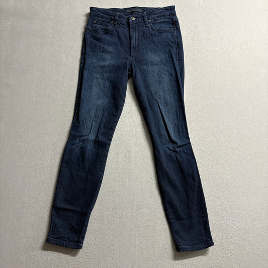 Joe's Jeans The Charlie High Rise Skinny Ankle Dark Wash Denim Jeans Size 27