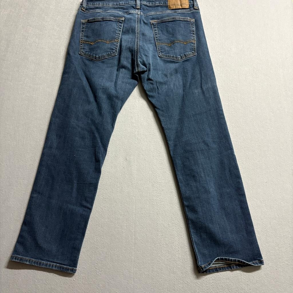 American Eagle Outfitters Jeans Mens 33x30 Blue Denim Straight Leg Stretch