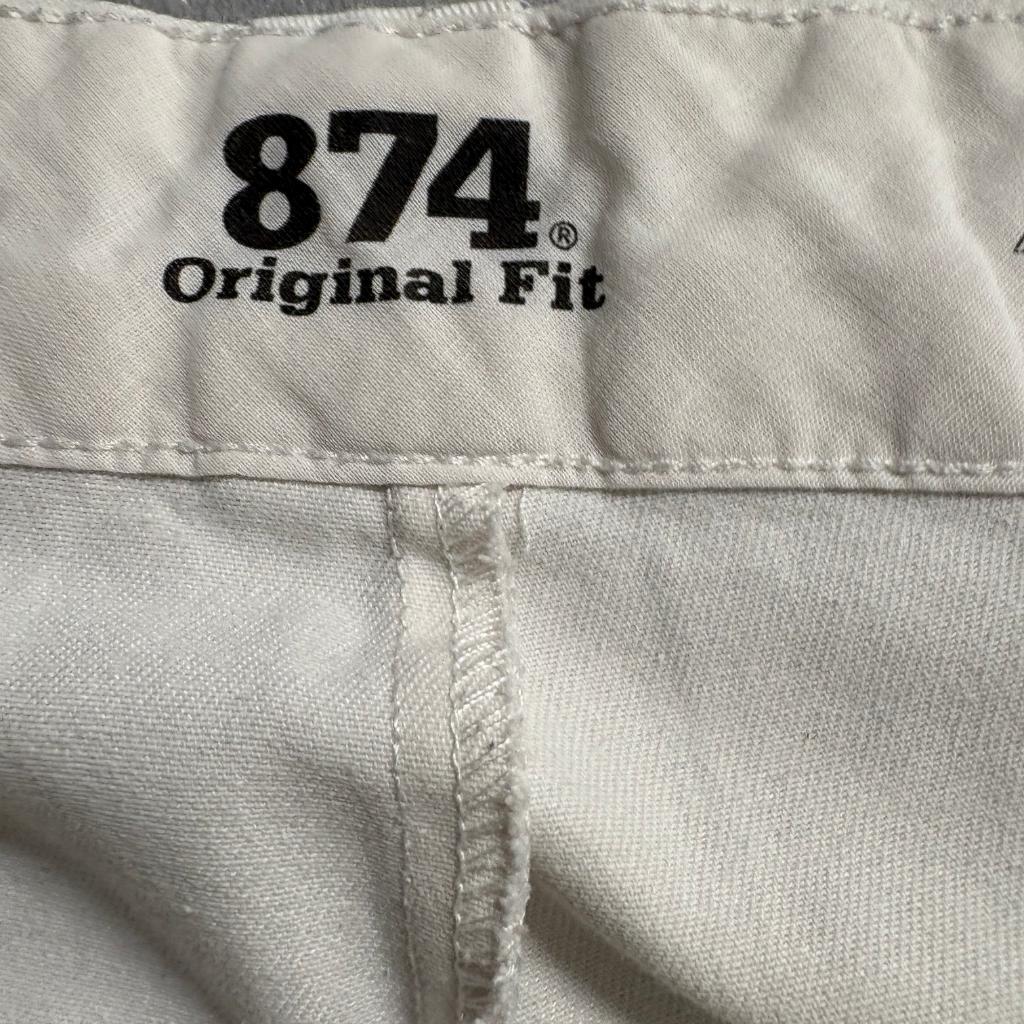 Dickies 874 Original Fit Work Pants Mens 40x32 Beige Khaki Twill Chino