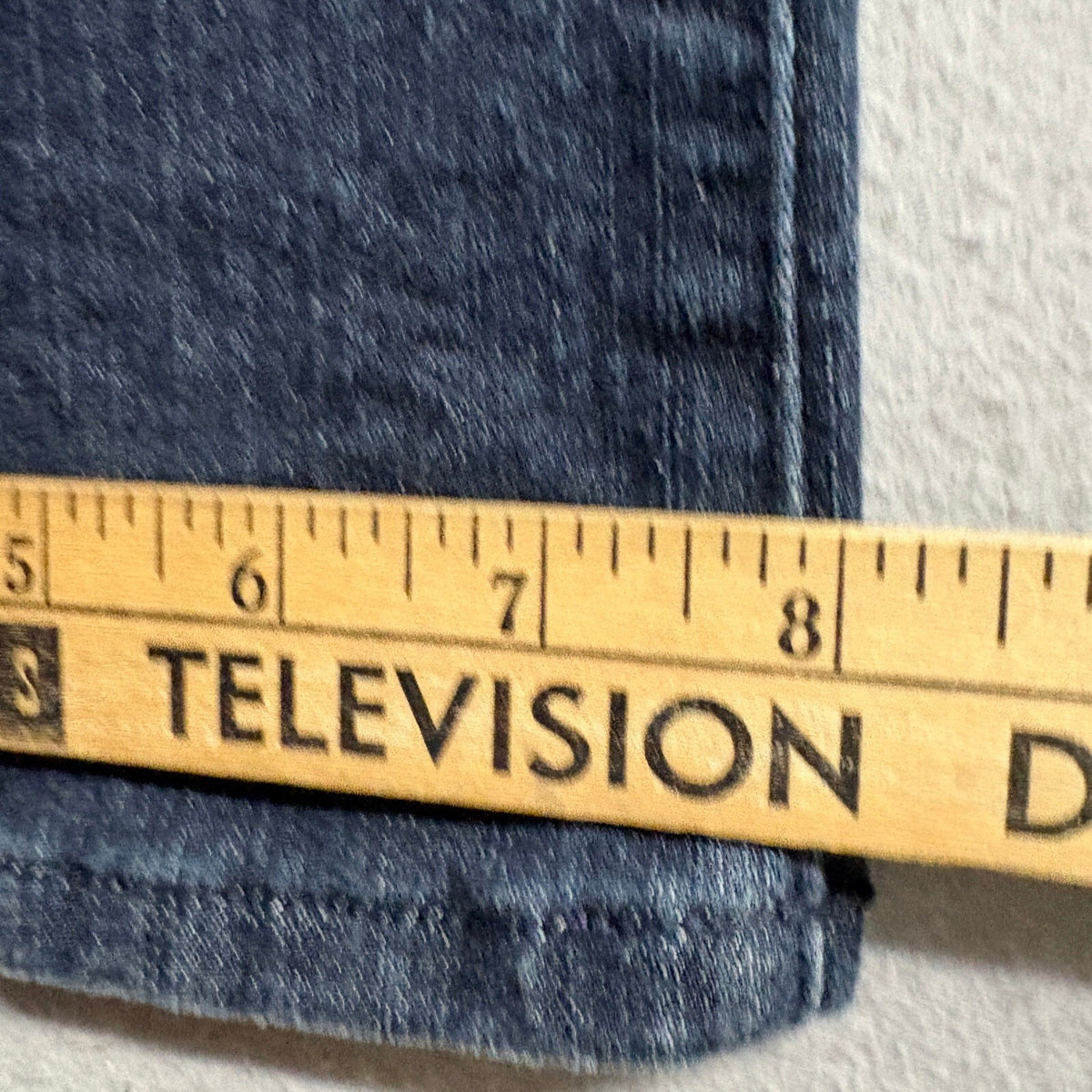 NYDJ Not Your Daughter's Jeans Women 8P Blue Bootcut Stretch Rhinestone Pocket