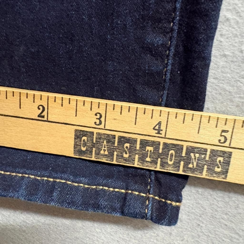 Levis 711 Skinny Jeans Womens 27x30 Dark Wash Blue Denim Mid Rise Stretch