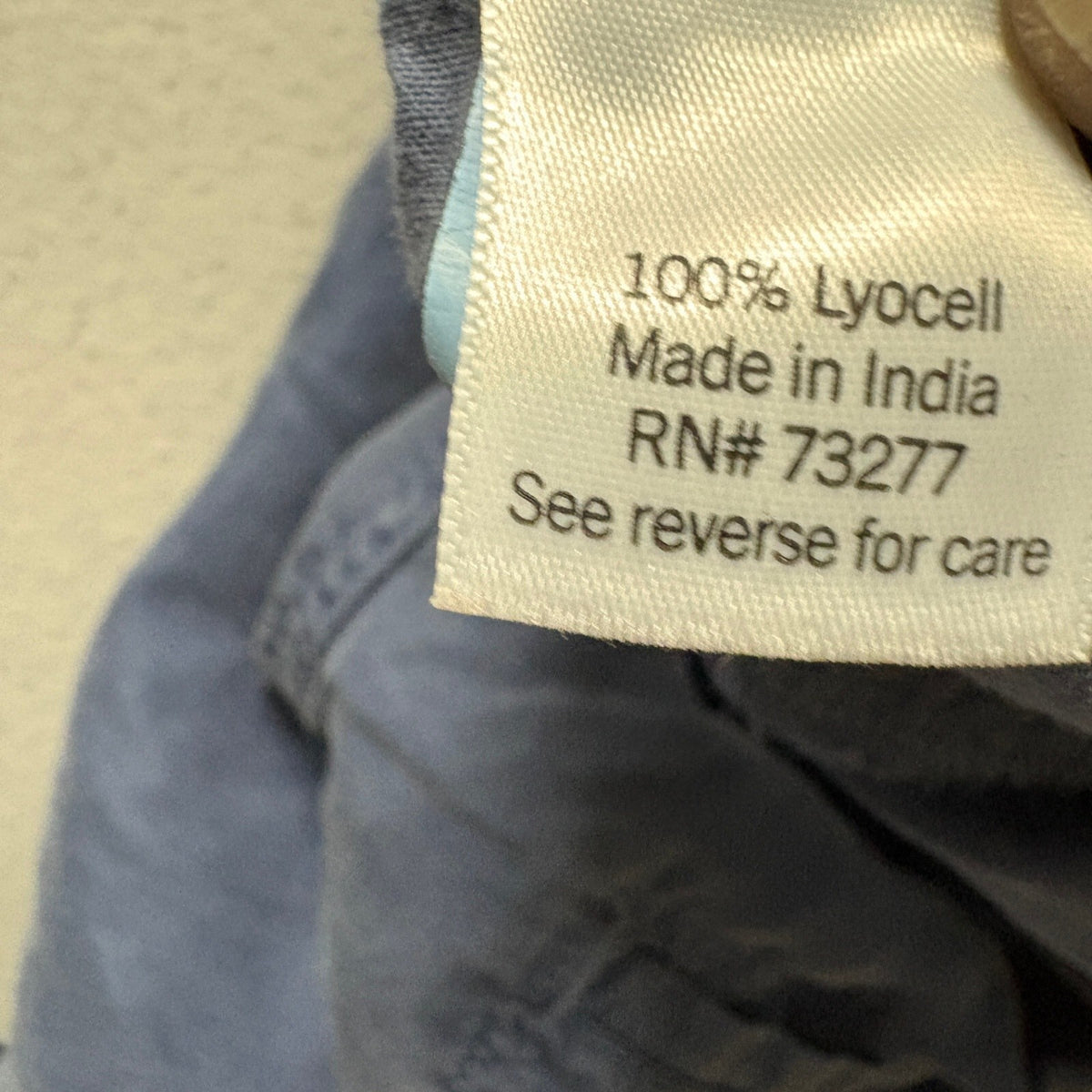 SO Womens High Rise Jogger Pants XL Blue 100% Lyocell Elastic Drawstring Waist