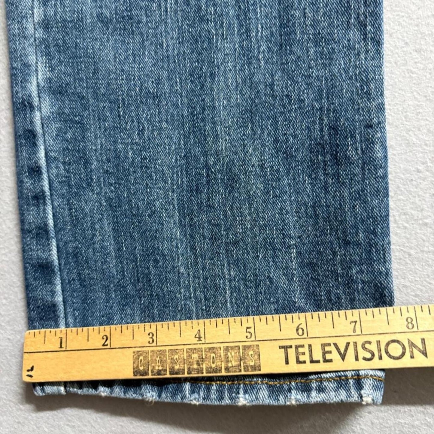 St John's Bay Regular Fit Jeans Mens 32x30 Blue Comfort Stretch Denim 32x28