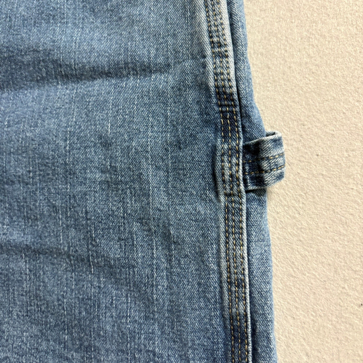 Wrangler Carpenter Denim Shorts Mens 44 Blue Stretch Utility Workwear