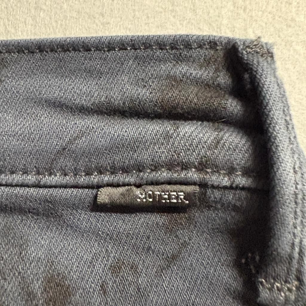 Mother The Muse Ankle Jeans Womens 24 Blame It On The Blackout Tie Dye Skinny