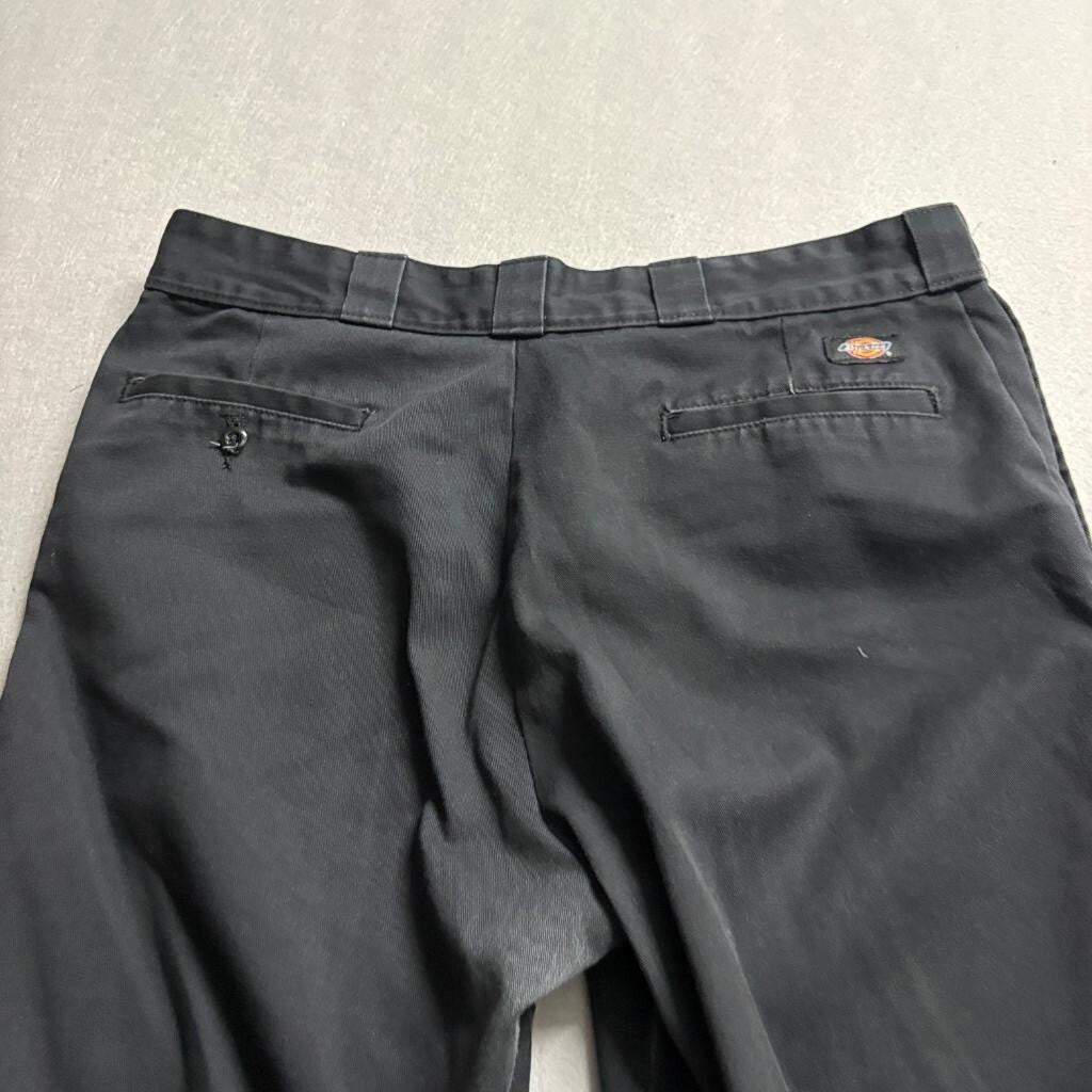 Dickies 874 Original Fit Work Pants Mens 38x28 Black Twill Chino Skate
