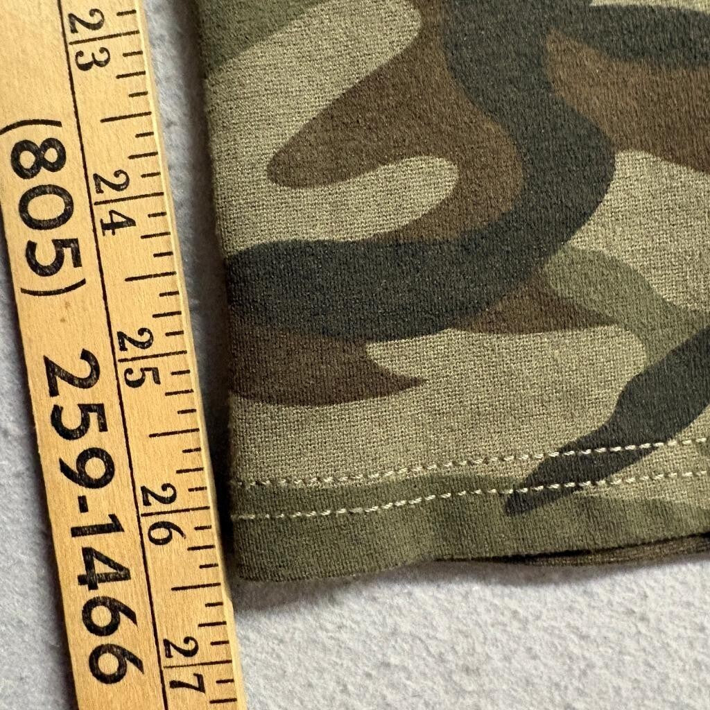 Denim Blvd Camo Skinny Pants Womens Large Green Camouflage Stretch Rayon Blend