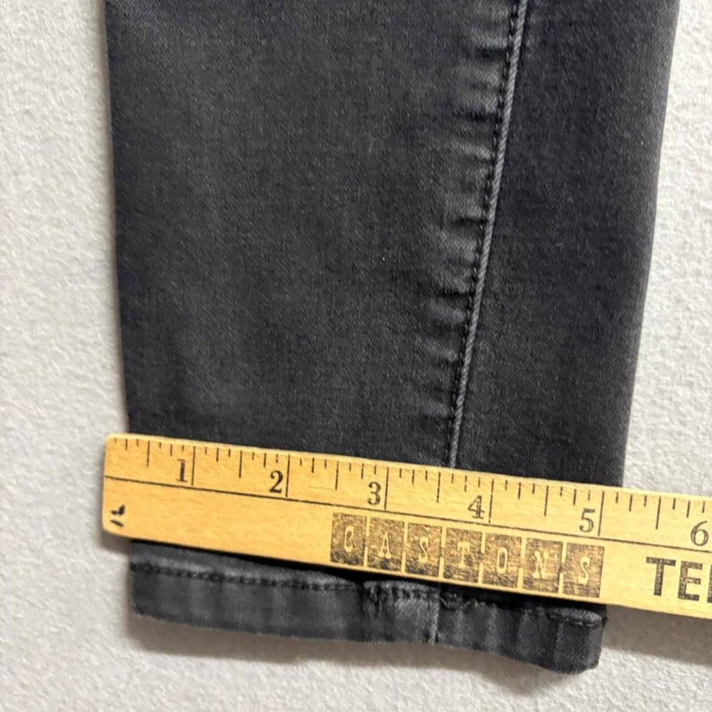 Joe's Jeans Womens 30 Black Skinny Jeans Stretch Denim Mid Rise like 31x27